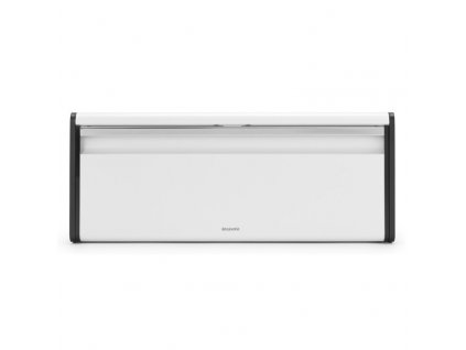 Bread bin FALL FRONT 46,5 cm, white, Brabantia