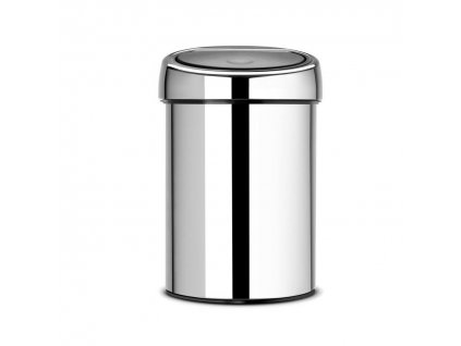 Touch top bin TOUCH BIN 3 l, shiny steel, Brabantia