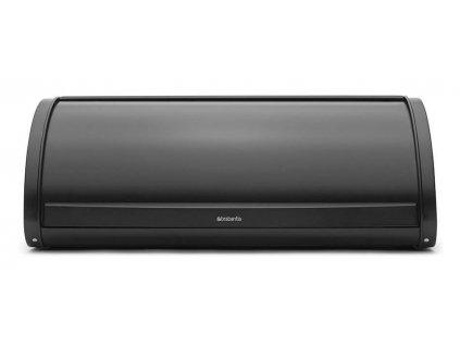 Bread bin ROLL TOP 44,5 cm, matt black, Brabantia