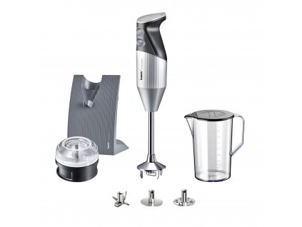 Hand blender SWISSLINE type D, 200 W, silver, Bamix