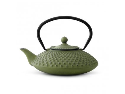 Teapot XILIN 1,2 l, green, cast iron, Bredemeijer