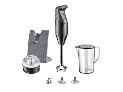 Hand blender SWISSLINE type D, 200 W, black, Bamix