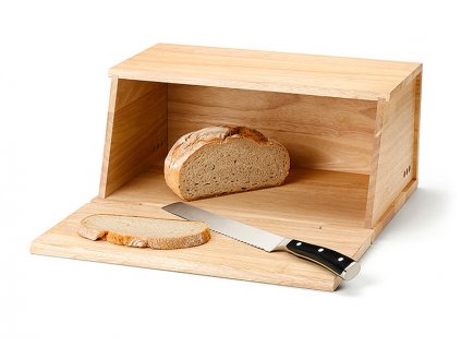 Bread bin 40 x 26 cm, wood, Continenta
