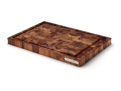 Cutting board 42,5 x 29 cm, brown, acacia wood, Continenta