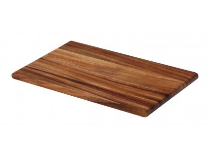 Cutting board 26 x 16,5 cm, brown, wood, Continenta