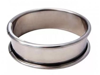 Baking ring 18 cm, stainless steel, de Buyer