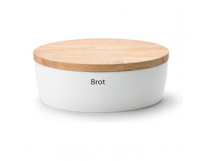 Bread bin 36 cm, with wooden lid/cutting board, Continenta