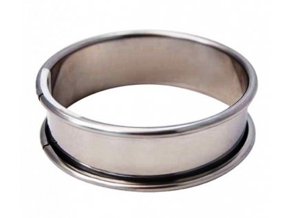 Baking ring 10 cm, round, stainless steel, de Buyer