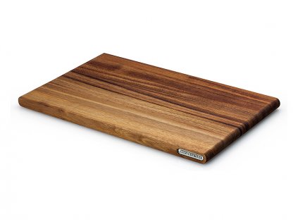 Cutting board 36 x 23 cm, brown, wood, Continenta