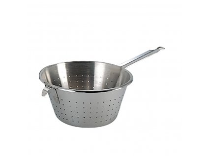 Colander 28 cm, with handle, stainless steel, de Buyer