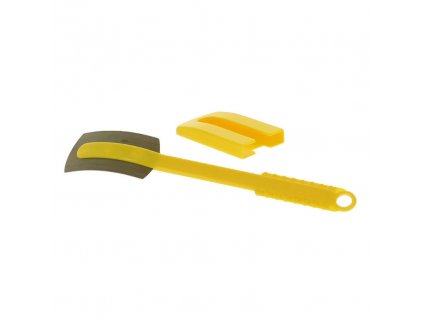 Baker's blade 13 cm, two-sided, yellow, de Buyer