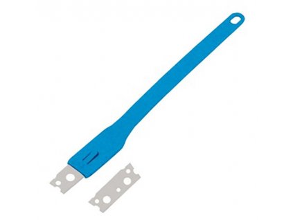 Baker's blade 14 cm, one-sided, blue, de Buyer
