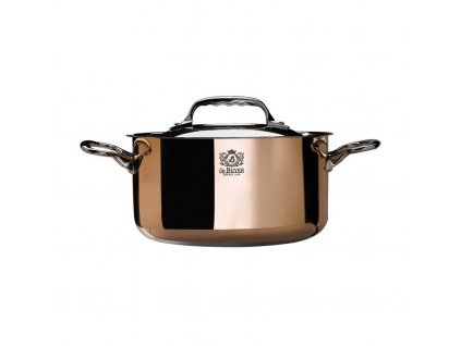 Pot PRIMA MATERA 28 cm, 8 l, for induction, with lid, de Buyer