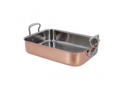 Roasting pan INOCUIRVE 35 x 25 cm, copper, de Buyer