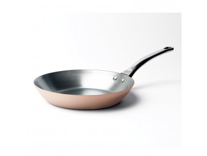 Frying pan PRIMA MATERA 28 cm, for induction, copper, de Buyer