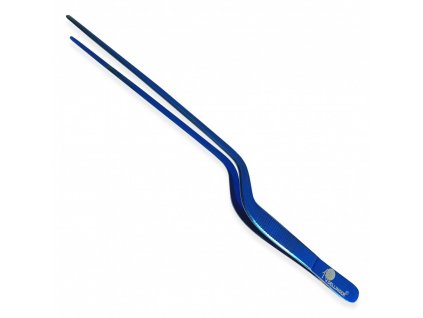 Kitchen tweezers 30 cm, blue, Dellinger