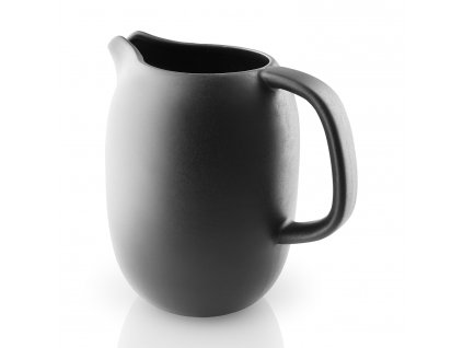 Water jug NORDIC KITCHEN 1 l, black, stoneware, Eva Solo