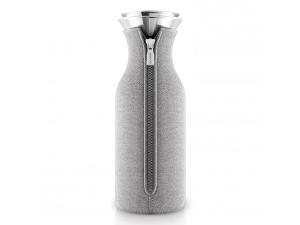Water carafe 1 l, with insulating cover, light grey, Eva Solo