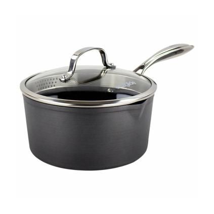 Saucepan NEVERSTICK3 16 cm, 2 l, with lid, aluminium, Eaziglide