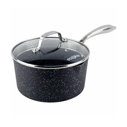 Saucepan NEVERSTICK2 20 cm, 2 l, with lid, aluminium, Eaziglide