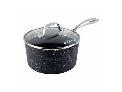 Saucepan NEVERSTICK2 20 cm, 2 l, with lid, aluminium, Eaziglide