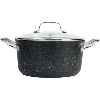 Pot NEVERSTICK2 24 cm, 4,2 l, with lid, Eaziglide