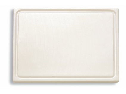 Cutting board 53 x 32,5 cm, white, plastic, F.Dick