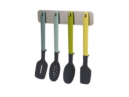 Kitchen utensils set with a rack DOORSTORE, 4 pcs., self-adhesive, Joseph Joseph