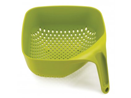 Colander CUBIC L, green, Joseph Joseph