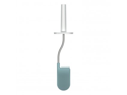 Toilet brush holder FLEX, white and blue, Joseph Joseph