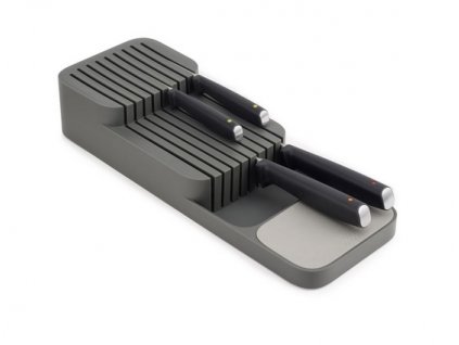 Knife organiser DUO, grey, Joseph Joseph