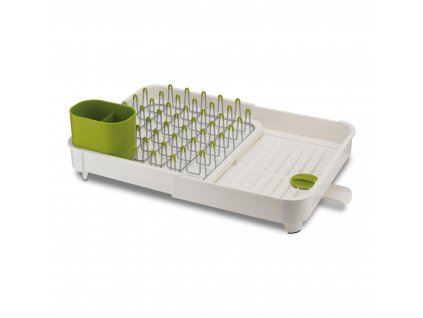 Dish drying tray EXTEND, expandable, white, Joseph Joseph