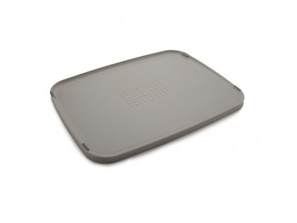 Cutting board DUO 35 x 27 cm, grey, Joseph Joseph