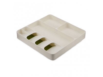 Drawer organiser DRAWERSTORE, white/green, Joseph Joseph