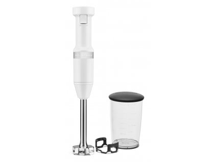 Hand blender 5KHBV53EWH, white, KitchenAid
