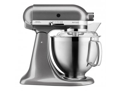 Stand mixer ARTISAN 5KSM185PSEMS, silver grey, KitchenAid