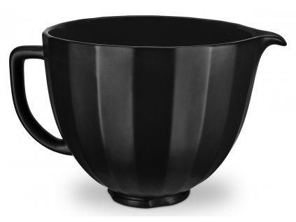 Stand mixer bowl 5KSM2CB 4,83 l, black, ceramic, KitchenAid