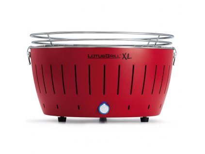 Table charcoal grill XL, red, LotusGrill