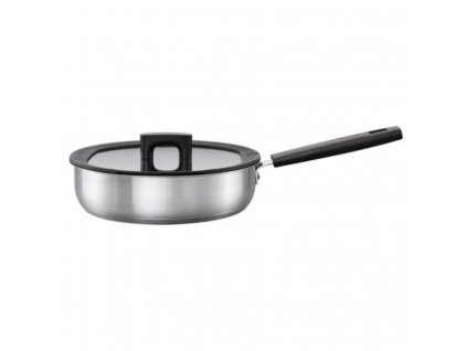 Frying pan HARD FACE 3,2 l, 26 cm, with lid, Fiskars