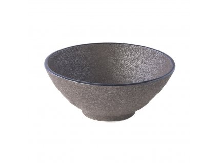 Udon bowl EARTH BLACK 20 cm, 950 ml, MIJ