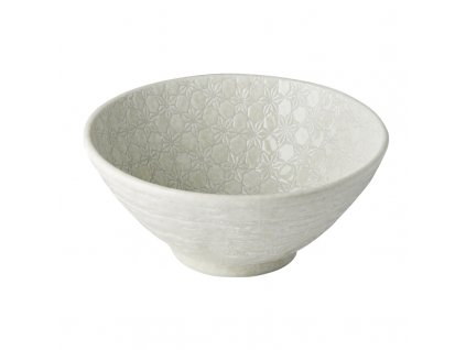 Udon bowl WHITE STAR 19,5 cm, 800 ml MIJ