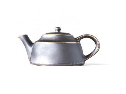 Teapot METALLIC 550 ml, ceramics, MIJ