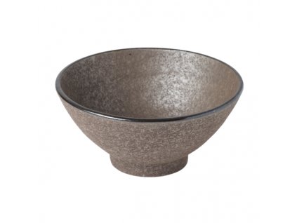 Dining bowl EARTH BLACK 15 cm, 450 ml, MIJ