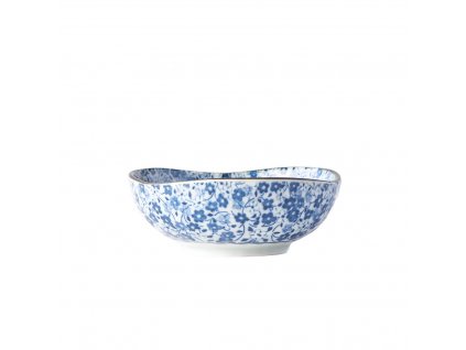 Sauce bowl BLUE DAISY 10,5 cm, 100 ml, MIJ