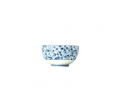 Dining bowl BLUE DAISY 13,5 cm, 500 ml, MIJ