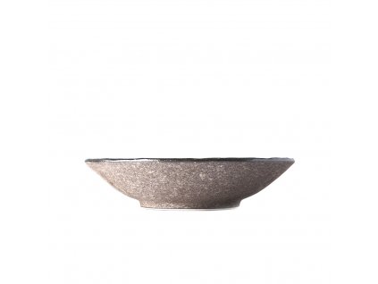 Dining bowl EARTH BLACK 24 cm, 700 ml, MIJ