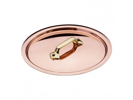 Pot lid 16 cm, copper, Mauviel