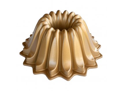 Bundt pan LOTUS, gold, Nordic Ware