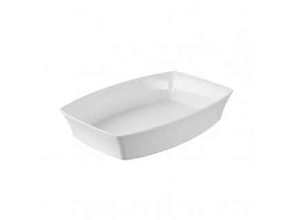 Oven dish ALEXANDRIA 38,5 x 25 vm, white, REVOL