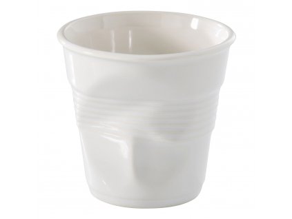 Cup FROISSÉS 180 ml, white, porcelain, REVOL